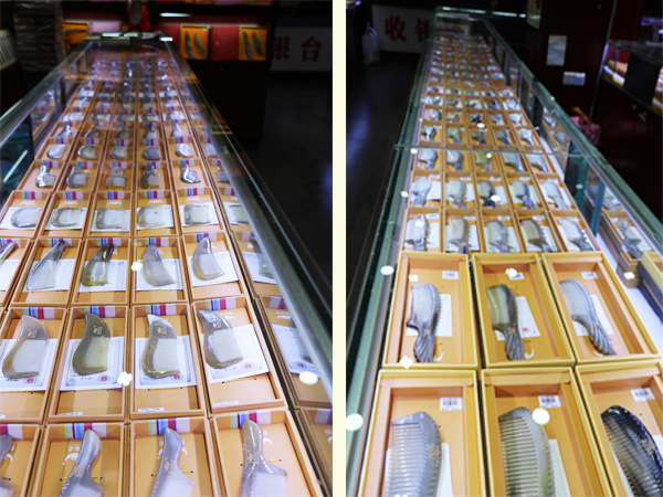 柜台梳子展示
